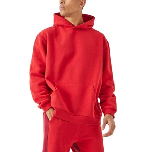 Sweat-shirts à capuche et pantalons de jogging amples, respirants, brodés, en molleton 100% coton biologique épais de haute qualité - Product Image 3