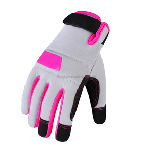Guantes mecánicos de trabajo de fábrica, superventas, guantes mecánicos de mano personalizados en Color sólido, guantes resistentes al agua de poliéster cálido - Product Image 2