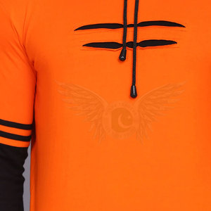 Sweat-shirts en polaire pour hommes personnalisés OEM & ODM, haute qualité, coton et polyester respirants, nouvelle collection, couleur unie - Product Image 5