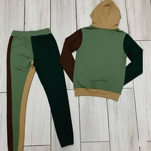 Custom Windbreaker School Polyester Stacked Pants Nylon Tracksuit <b>Men</b> Zip up Two Piece <b>Track</b> Suit Windbreak <b>Jackets</b> Set for <b>Men</b> - Product Image 2
