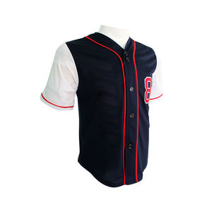 OEM personalizado transpirable ropa deportiva Kit sublimación uniforme de béisbol conjunto con botón de arriba Jersey y pantalones para equipos - Product Image 2