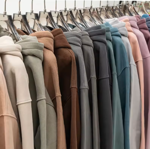 Sweat à capuche vintage pour homme, doublé polaire, 355 g, coupe classique, délavé, hiver, unisexe, uni, décontracté, col à capuche - Product Image 6