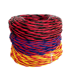 YX pabrik manufaktur 2 inti RVS PVC kabel memutar pasangan fleksibel 300/300V kabel listrik - Product Image 5