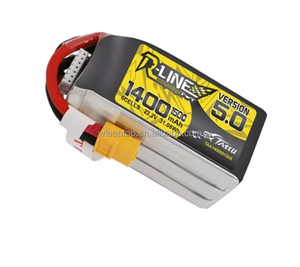 Batería Lipo Original Tattu R-Line Versión 5.0 6S 1200mAh 1300mAh 1400mAh 150C para Dron de Carreras FPV y Quadcopter Freestyle - Product Image 4