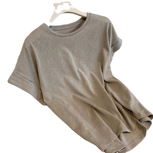 2023 New Design Premium Quality Custom Women O Neck Fitness <b>Tshirt</b> Wholesale Customized ODM - Product Image 2