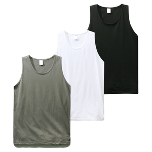 Hermosa Camiseta sin Mangas Acanalada con Costuras para Hombre, Precio de Fábrica, Top Deportivo para Gimnasio y Running, 100% Poliéster, Ropa Masculina 2026, Mayorista - Product Image 2