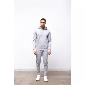 Ensemble de survêtement décontracté personnalisé, nouveau, sportswear, hiver, polaire chaud, capuche, unisexe, grande taille, maternité, faible MOQ, jogging, survêtement - Product Image 2