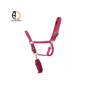 Cabestros de Cuero Acolchados Estilo Inglés, Collar de Cabeza Ajustable con Cuerda, Colores Personalizables, Logotipo, Todas las Tallas - Product Image 2