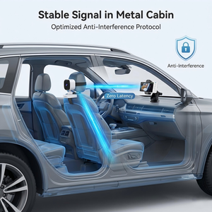 Anicebb ABM950S Moniteur de voiture 5 pouces IPS pour bébé, caméra sans fil HD 1080P avec vision nocturne, pour siège arrière, fixation sur appuie-tête ou tableau de bord - Product Image 4