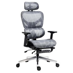 Silla Ergonómica GAK-X21 con Respaldo de Malla, Altura Ajustable, Reposacabezas de Tela, Diseño Moderno - Product Image 1