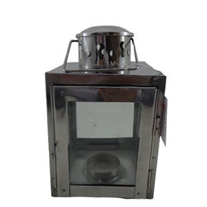 Hotel Decorative Metal <b>Lantern</b> <b>Silver</b> Color <b>Lantern</b> Classic Style Candle Holder for Home Decor Handmade Customized - Product Image 1