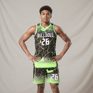 High Quality Wholesale Custom Breathable Plus <b>Size</b> Fashion Sublimation 100% Polyester Jersey <b>Basketball</b> Uniforms - Product Image 4