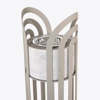 Nouveauté, brûleur d'encens en bois de santal indien durable et moderne en acier inoxydable, fabriqué à la main, directement de l'usine, diffuseur d'aromathérapie