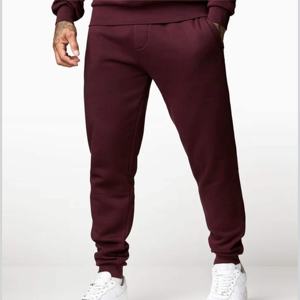 Venta al por mayor chándal de invierno personalizado 100% algodón peso pesado gráfico pantalones de chándal y Sudadera con capucha diseño de patrón sólido - Product Image 3