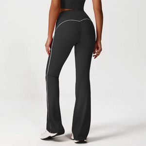 Nuevas mujeres estiramiento compresión comodidad Scrunch V corte Yoga Leggings entrenamiento gimnasio Yoga Legging hecho por Hanger Impex - Product Image 2