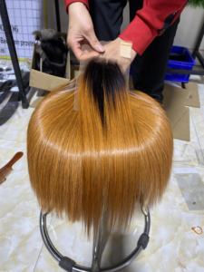 Extensions de cheveux vierges vietnamiennes à double étirage et à cuticule alignée Faisceau de cheveux humains pour femmes noires - Product Image 6