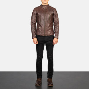 Genuine Sheepskin Bomber <b>Leather</b> <b>Jacket</b> <b>Men</b> Motorcycle <b>Leather</b> <b>Jackets</b> Multi Color <b>Mens</b> <b>Leather</b> <b>Jacket</b> 2024 - Product Image 4