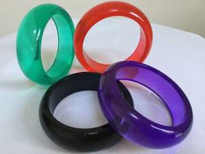RESIN BANGLE EXQUISITE UNIQUE STYLISH COLOUR FULL DESIGN BANGLES COLOUR FULL and FNSH Small Size Resin EPOXY <b>Bracelet</b> - Product Image 4