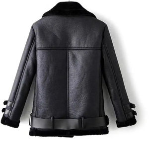 Chaqueta de Cuero Genuino de Alta Calidad para Mujer, Nueva Colección, Hecha a Medida, Transpirable, Tallas Grandes, Lista para Invierno, Colores y Tallas Personalizables - Product Image 2