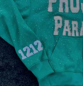 100% Cotton Customized <b>Hoodies</b> Solid Pattern Lined Collar Acid Washed Casual <b>Summer</b> Style Embroidered 3D Design Applique - Product Image 2