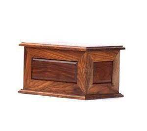 Vente chaude Urnes de crémation en bois modernes Urnes décoratives funéraires faites à la main pour hommes femmes à bas prix - Product Image 1