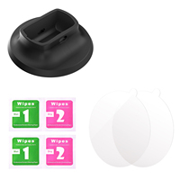 Étui en silicone souple Hongdak pour Insta360 One X5 X4 protecteur de boîtier support de Base fixe de bureau support de Base adhésif de bureau