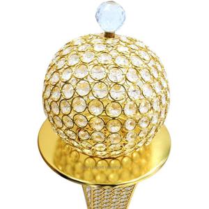 Quemador de Incienso Grande Oud Mabkhara de 100 cm para Salones Grandes, Casas Grandes y Mezquitas, Fragancia de Cristal, Metal Dorado - Product Image 3