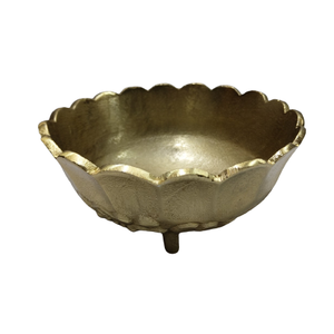 Tazón para Servir Comida, Diseño Moderno, Tazón para Servir Postres, Tazón para Servir de Metal de la Mejor Calidad en Color Plateado - Product Image 6