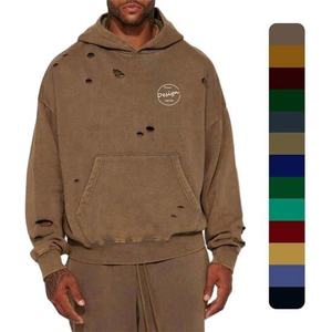 Sudadera con Capucha para Hombre, 100% Algodón, Cierre de Cremallera, Unisex, Personalizada con Impresión Digital, Bordado, Patrón Sólido, Serigrafía de Alta Calidad - Product Image 1