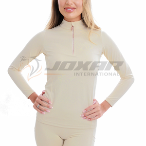 เสื้อเชิ๊ตชั้นพื้นฐานสำหรับการขี่ม้าเสื้อขี่ม้าเก็บความร้อนช่วยเพิ่มความอบอุ่นให้กับกิจกรรมกลางแจ้ง - Product Image 6