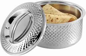 Cazuela duradera de acero inoxidable de la mejor calidad para uso doméstico y en restaurantes con tapa aislada para mantener la comida caliente por más tiempo - Product Image 5
