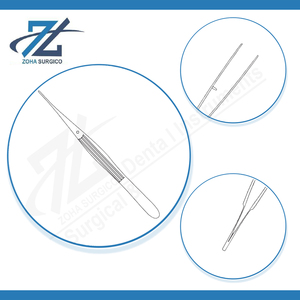 High Quality <b>Product</b> McIndoe Dissecting Forceps 152mm <b>long</b> 1-2 teeth Fine Jaws Surgical Instrument Stainless <b>Steel</b> - Product Image 4