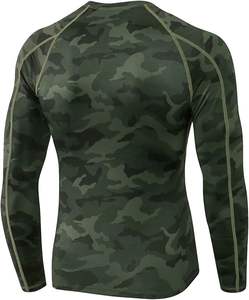 Camiseta de compresión de alta calidad para hombre, camisetas de entrenamiento atlético de manga larga - Product Image 4