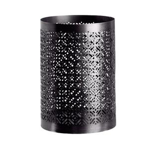 เชิงเทียนสำหรับตกแต่งโต๊ะทำจากโลหะสีดำสำหรับงานแต่งงาน - Product Image 1