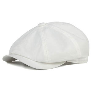 Gorra de taxista de alta calidad a la moda bordado 3D tamaño ajustable diseño ligero logotipo personalizado 100% poliéster mejor - Product Image 1