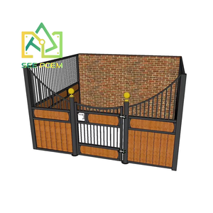Seepoem Nouveau Design Exquis Belle Apparence Cheval Stable Partition Panneau Fonction De Protection Cheval Boîtes - Product Image 1