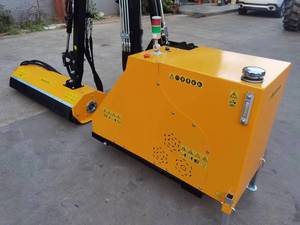 RIMA Tondeuse à flèche hydraulique, accessoire <span class=keywords><strong>pour</strong></span> taille-haies et débroussailleuse, composants principaux du moteur et de la pompe, longueur de flèche 5m, <span class=keywords><strong>pour</strong></span> tracteurs 80-100 CV - Product Image 5