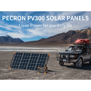 Panneau solaire portable Pecron PV300 300W |   Monocristallin |   Étanche IP67 |   22% d'efficacité |   Pliable et flexible |   Hors réseau - Product Image 2