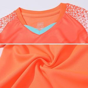 Ensemble d'uniformes de football personnalisables avec couleurs et logo personnalisés à séchage rapide 100% coton pour adultes unisexes - Product Image 5