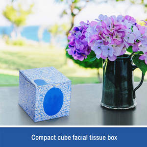 Caja de pañuelos con logotipo personalizado de fábrica, caja de pañuelos de papel higiénico cuadrado para oficina, inodoro, Hotel - Product Image 6