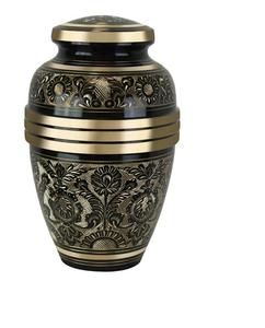 Urne de crémation en métal de nouvelle conception de qualité supérieure Style cercueil stockage pour cendres humaines fournitures funéraires - Product Image 5