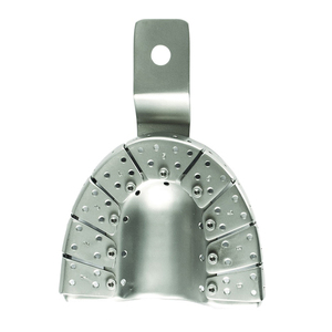 Plateaux d'empreinte dentaire en acier inoxydable de fabrication professionnelle pakistanaise, alimentation manuelle, certifiés CE Classe II, haute qualité - Product Image 2