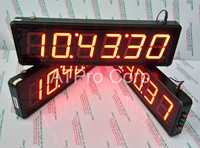 Jam Dinding Digital LED Plastik Modern ATC-HHMM-L, Baterai, Layar Besar, Presisi Tinggi, Garansi 2 Tahun, Untuk Dalam/Luar Ruangan
