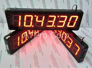 ATC-HHMM-L Modern Plastic <b>Digital</b> LED Wall <b>Clock</b> Battery Operated <b>Large</b>-Screen From ATPRO Vietnam - Product Image 2