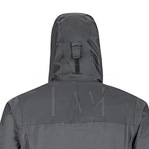 Hooded <b>Rain</b> <b>Coat</b> <b>Mens</b> Best Selling Bomber Jacket <b>for</b> Custom Patches Windbreaker Jacket in <b>Long</b> Sleeve's - Product Image 5