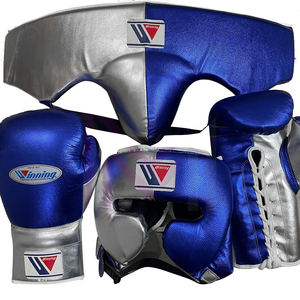 Guantes de Cuero Profesionales al por Mayor, Conjunto de Protección para la Cabeza, Diseño Personalizado de Alta Calidad, para Sparring, Artes Marciales, Kick Boxing - Product Image 1