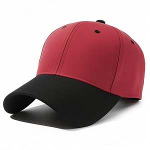 Gorra de Béisbol Casual de 5 Paneles para Parejas, Personalizable, de Algodón Puro, con Bloques de Color, Protección Solar, Letra Bordada y Detalle de Puntos - Product Image 4
