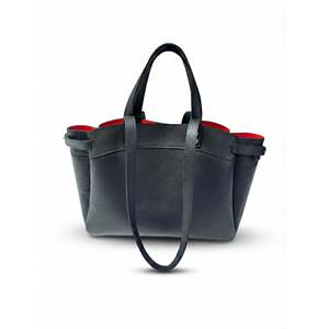 Sac à main et sac bandoulière souples en cuir véritable Dollar - Fabriqué en Italie - Art. 26013 - Product Image 1