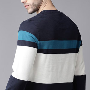 Camisa Casual de Manga Larga de Algodón con Cuello Redondo, Impresión de Logotipo Personalizado, OEM, Venta al por Mayor, Suave, Transpirable, Cómoda para Uso Diario - Product Image 5