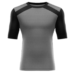Rashguard BJJ Homme Manches Courtes Haute Qualité – Impression Sublimation Effet Délavé – Nouvelle Collection Promotionnelle - Product Image 5